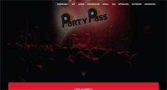 Desktop Screenshot of partypass.de